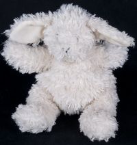 Jelly Cat White 10" Bunny Rabbit Plush Lovey